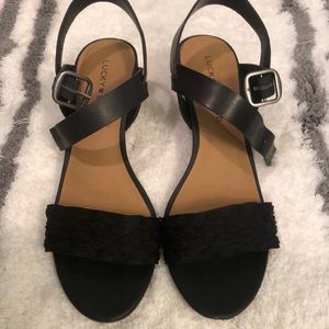 Lucky Brand wedge sandals